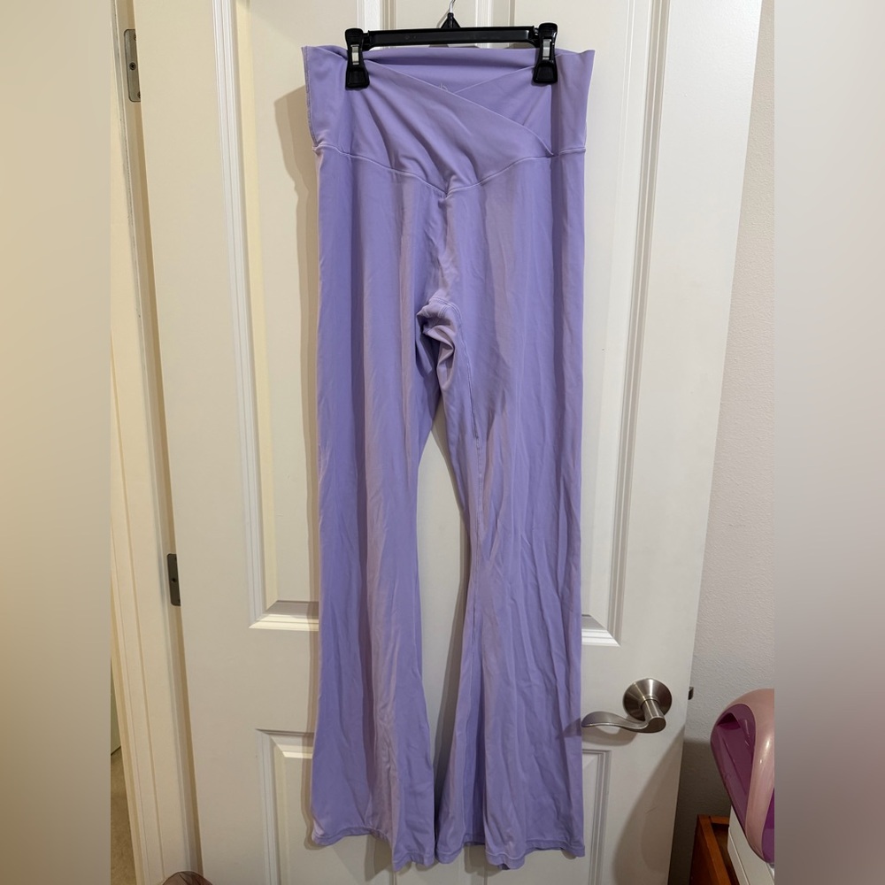 Sunzel light purple flare legging, size XL.
